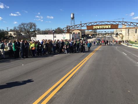 Round Rock Bridge Renovated in Honor of Baylor’s ‘Immortal 10’