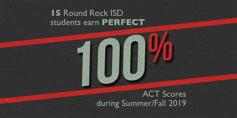 Round Rock ISD student earns perfect ACT score