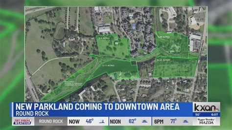 Round Rock adding 20+ acres of parkland to downtown area
