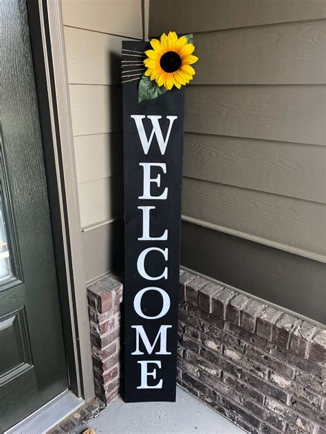 Round Rustic Wood Signs 12",Country Flower Sunflower Open Till …