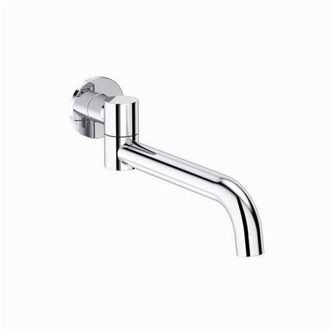 Round Swivel Bath Outlet - Chrome CLARK