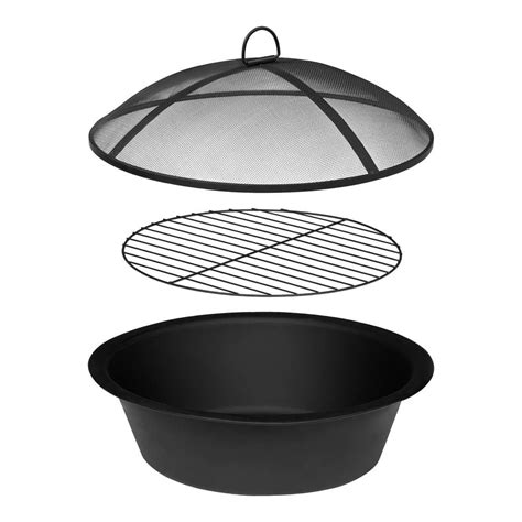 Round fire pit insert replacement.  This product has sustainability features recognized by t...
