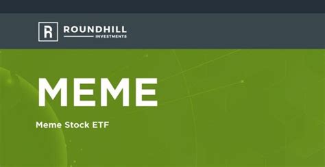 Roundhill’s Meme ETF has been doing well so far in 2023. The fund