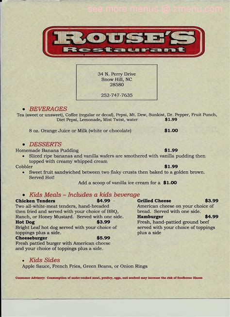Rouses hot bar menu. CouponWeekly Ad. Rouses Market #50. 7361 Theodore Dawes Rd., Theodore, AL 36582. make my store get directions. Contact251-385-6324. Hours7am-10pm Daily. Manager Mike Brunson. 
