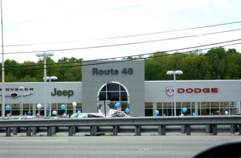 Route 46 jeep. Teterboro Chrysler Dodge Jeep Ram has the best deals in New Jersey on New Chrysler, Dodge, Jeep, and Ram Inventory. Stop in today to see our New and Preowned Inventory. ... TETERBORO JEEP CHRYSLER DODGE RAM. 469 Route 46 Little Ferry, NJ 07643. Sales (877) 215-5760 Service (888) 314-2231 