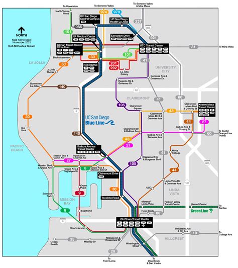 Route Map - San Diego