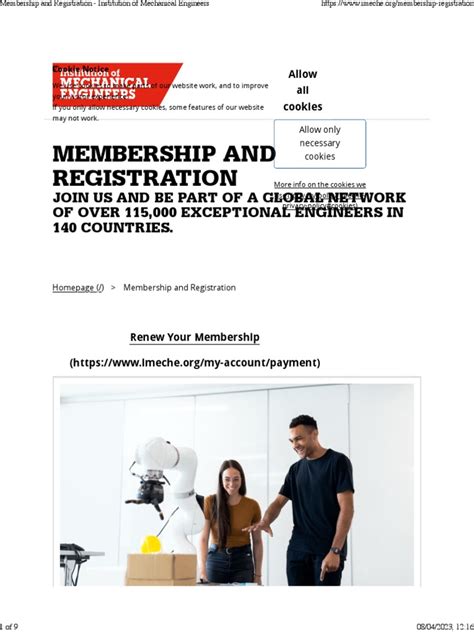 Route to Membership - Institution of Mechanical Engineers