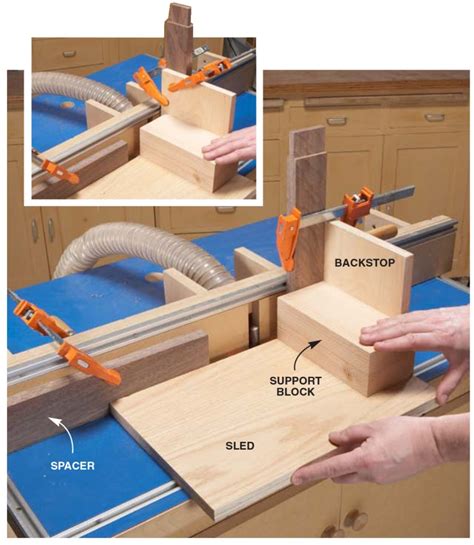 Router Table Tenoning Jig Popular Woodworking