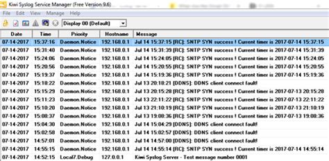 Router logs. What do router logs look like? This screenshot shows some typical log entries. These entries show the router successfully synchronizing it’s local clock to an NTP server, and the administrator successfully logging in to the router. Clearly, in order for the timestamp on the logged entries to be correct, the system clock on the router must be ... 