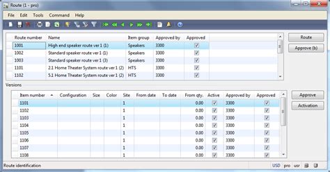 Routes and Operations Dynamics AX Training