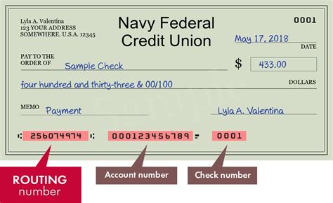 Routing 256074974. 256074974 is the current routing transit number of Navy Federal Credit Union situated in city Vienna, state Virginia (VA). You can find the complete details about Navy Federal … 
