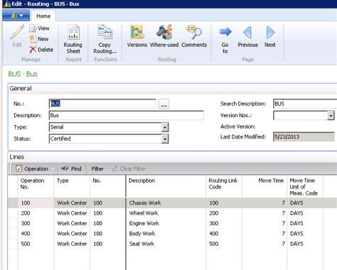 Routing Links - Navision Planet