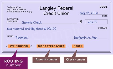 Routing Number - 251480738 - LANGLEY FEDERAL CREDIT UNION