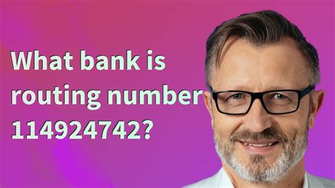 Routing number 114924742. Routing Number: 114924742: Bank: THE BANCORP BANK: Address: P.O. BOX 5017: City: SIOUX FALLS: State: SD: Zip Code: 57117-5017: Telephone: 866-271-1623: Office Code: Main office: Record Type Code: 1 The code indicating the ABA number to be used to route or send ACH items to the RFI. 0 = Institution is a Federal Reserve Bank; 1 = Send items to ... 