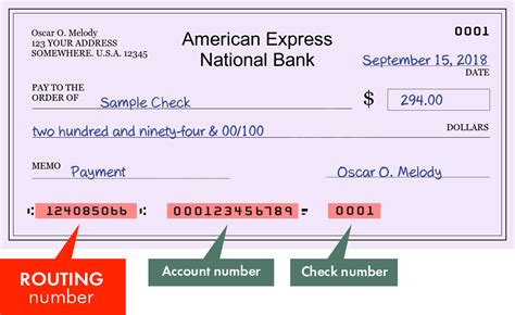 Find the routing number 124085066 for American Express 