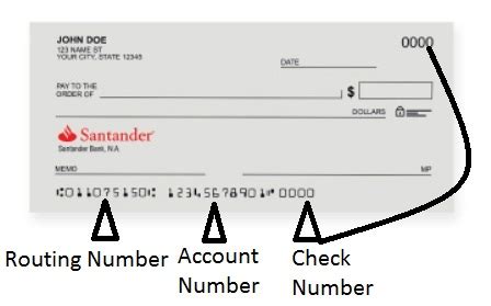 Detail Information of ACH Routing Number 221271456; Routing Number: 221271456: Date of Revision: 112213: Bank: SANTANDER BANK: Address: 601 PENN ST., 5TH FLOOR. 