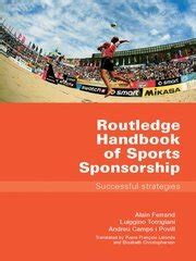 Routledge handbook of sports sponsorship successful strategies. - Komatsu br380jg 1 mobile crusher service and repair manual.
