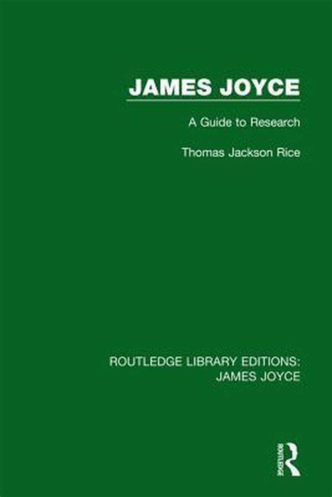 Routledge library editions james joyce james joyce a guide to research. - Volvo l150c lb l150clb radlader service reparaturanleitung instant.