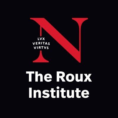Roux institute. Accept and Continue. Shaping tech talent and innovation. In Portland, Maine. 