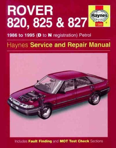 Rover 800 series 820 825 827 1986 1999 service repair manual. - Fini easy tronic ii service manual.