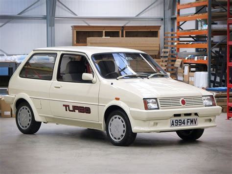 Rover MG Metro Turbo c1984 Four speed manual Silver and black …