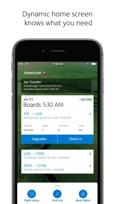 Get American Airlines old version APK for Android. Download. About American Airlines. English. Get the app that knows where you’re going - view your flight, check in & more. With the American Airlines app, you’re covered with the information you need exactly when you need it..
