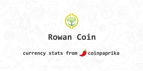 Rowan Coin (RWN) live coin price, charts, markets & liquidity