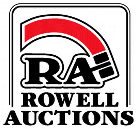 Rowell auctions. Things To Know About Rowell auctions. 