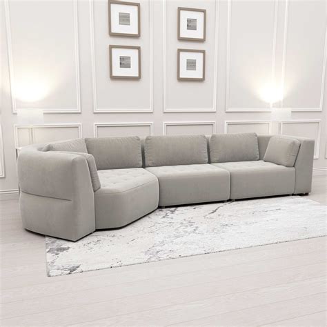 Rowen Homes Palma Grey Right Hand Facing Sofa - BRAND NEW