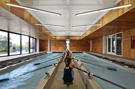 Home to the oldest rowing club in Australia, the Melbourne University Boathouse expertly marries old and new. In 2011, The University of Melbourne commissioned an extension to the original 1909.... 
