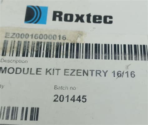 Roxtec EZ00016000016 Module Kit EZEntry 16/16 eBay