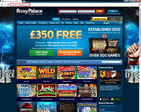 roxy palace casino contact