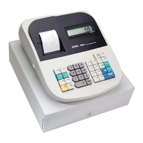 Royal 435dx cash register user manual. - Hospira gemstar epidrual pump service manual.