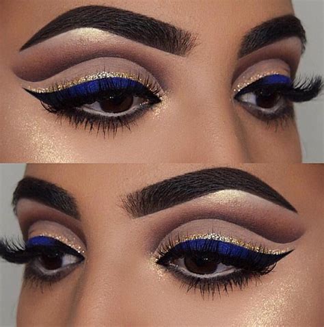 Royal Blue Makeup - Etsy