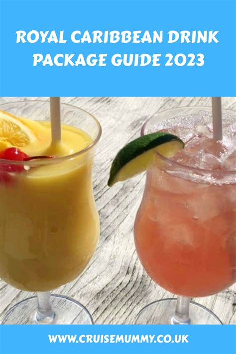 Royal Caribbean Drink Package Guide (With Calculator) - Cruise Mummy