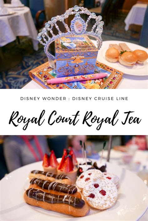 Royal Court Royal Tea Party Dining Disney Cruise Line