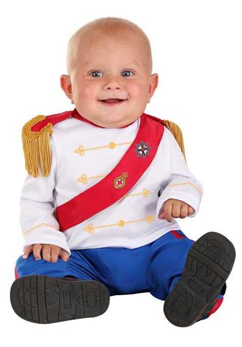 Royal Prince Charming Costume Outfit for Baby Boys 1st Birthday Party