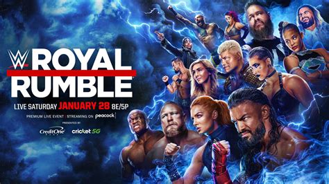 Royal Rumble 2023 Match Card