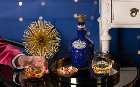 Royal Salute switches from porcelain to glass bottles