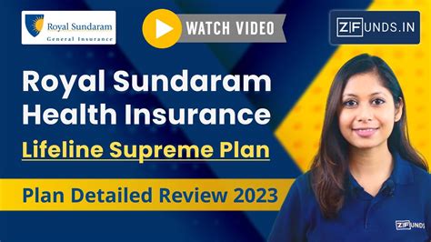 Royal Sundaram Lifeline Supreme Health Insurance Plan