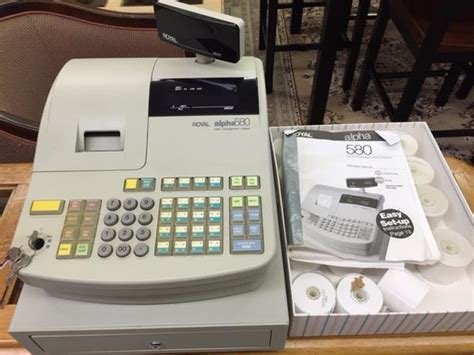 Royal alpha 580 cash register manual. - Manuale radar meteorologico 1 ° colore ed..