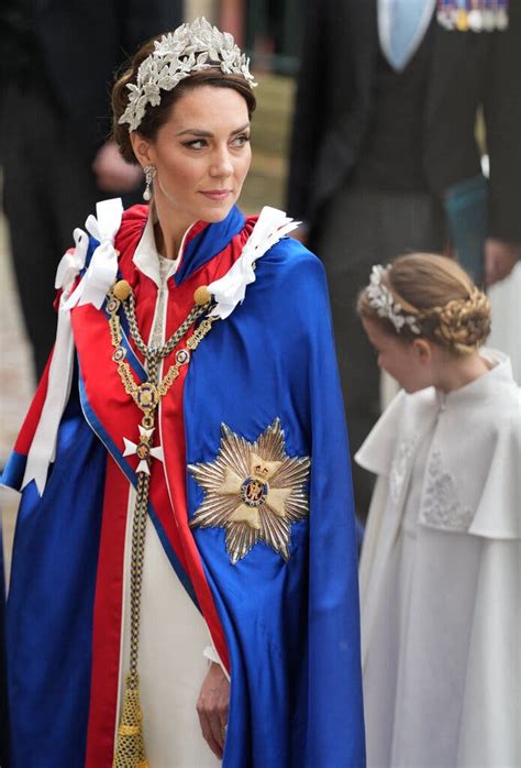 Royal catherine nyt. Catherine, the Princess of Wales, wore a gown designed by Alexander McQueen for the coronation. Pool photo by WPA. (Royal jewelry tends to almost always come with a genealogy: Camilla’s diamond ... 