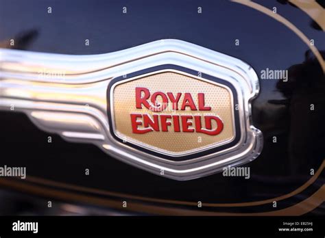 Royal enfield logo hi-res stock photography and images - Alamy