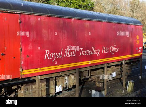 Royal mail railway carriage Stock Photos and Images