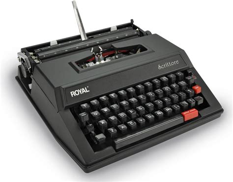 Royal scrittore ii portable manual typewriter. - The dow jones irwin guide to international securities futures and.