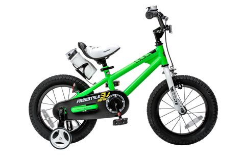 RoyalBaby Space No. 1 Freestyle Kids Bicycle Bike w/Handbrake, Coaster Brake, Training Wheels, and Water Bottle for Boys & Girls Ages 3 to 5. Royalbaby. $129.99 - $159.99. Sale. When purchased online. Add to cart. RoyalBaby Buttons Kids Bike Bicycle with Kickstand, 2 Brake Styles, Reflectors, for Boys and Girls Ages 5 to 9. Royalbaby. 2 …. 