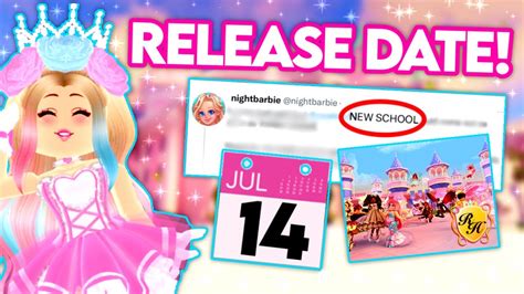 Royale high new school release date 2023. NEW ROYALE HIGH SCHOOL , New SCHOOL release dates & More! In todays video we are reviewing things such as the NEW ROYALE HIGH SCHOOL RELEASE DATE?And other N... 