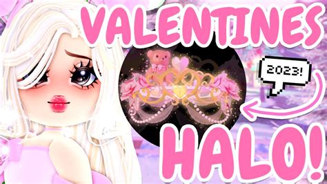 The Valentines Halo 2019 is a rare halo accessory added on February 1, 2019. It was available during the Valentines 2019 event on Royale High. It was created by callmehbob, additionally using a modified version of the mesh of the Painted Rose Egg accessory by Roblox. If the player was successful in winning the Valentines Halo 2019, they would also receive the "💕It's Official💕" badge. A ... . 