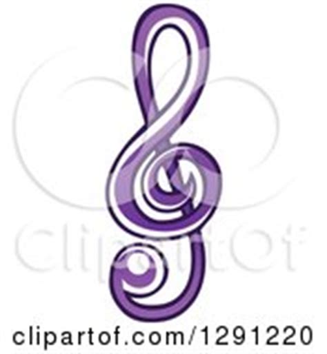 Royalty-Free (RF) Music Clef Clipart & Illustrations #1