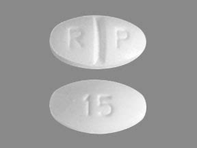  Further information. Always consult your healthcare provider to ensure the information displayed on this page applies to your personal circumstances. Pill Identifier results for "RP 5 > White and Round". Search by imprint, shape, color or drug name. 